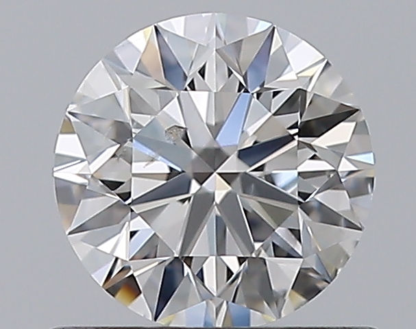 0.7 CaratF-SI2 EX Cut Round Diamond