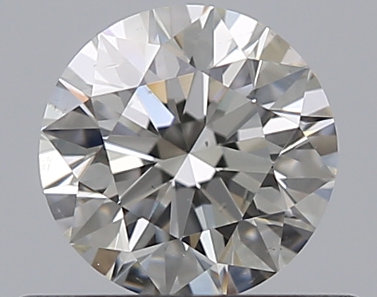 0.41 CaratI-SI1 EX Cut Round Diamond