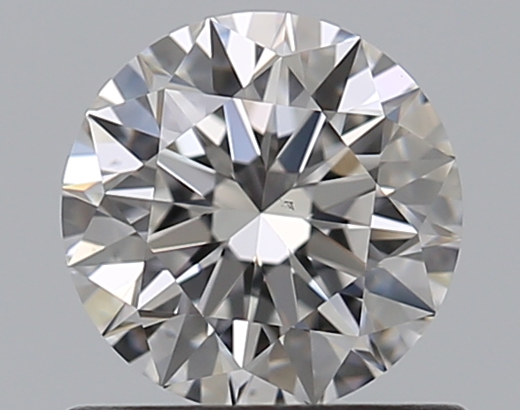 0.61 CaratE-VS1 EX Cut Round Diamond