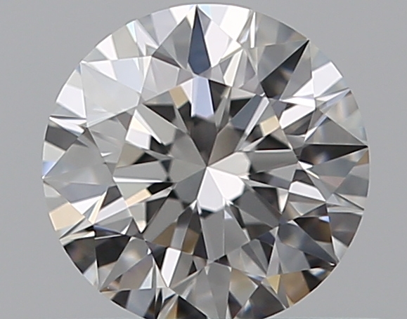 0.5 CaratE-VVS1 EX Cut Round Diamond
