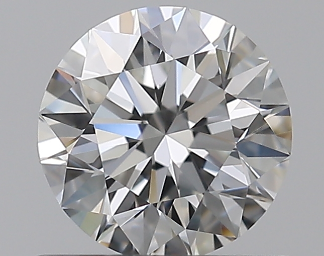 0.6 CaratF-VVS1 EX Cut Round Diamond