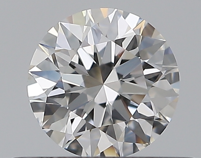 0.42 CaratF-VVS1 EX Cut Round Diamond