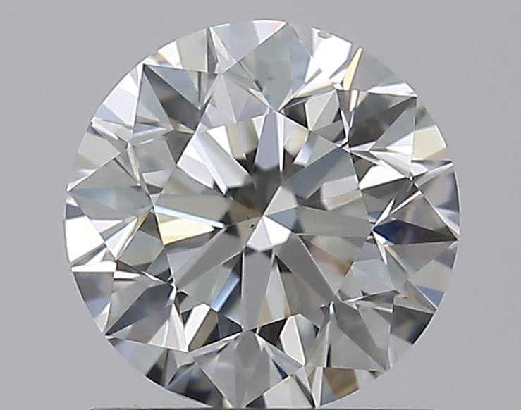 0.9 CaratJ-VS2 EX Cut Round Diamond