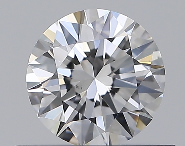 0.46 CaratE-SI1 EX Cut Round Diamond
