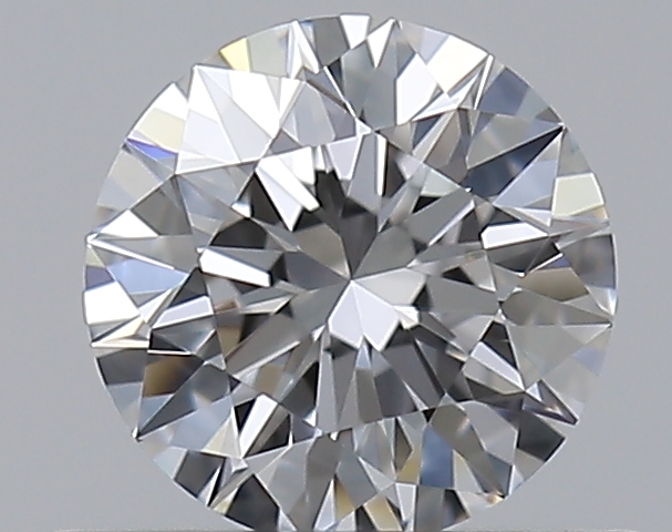 0.5 CaratD-VVS2 EX Cut Round Diamond