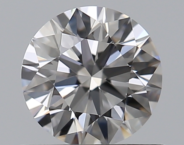 0.53 CaratD-IF EX Cut Round Diamond