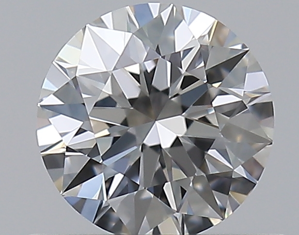 0.52 CaratF-VVS1 EX Cut Round Diamond