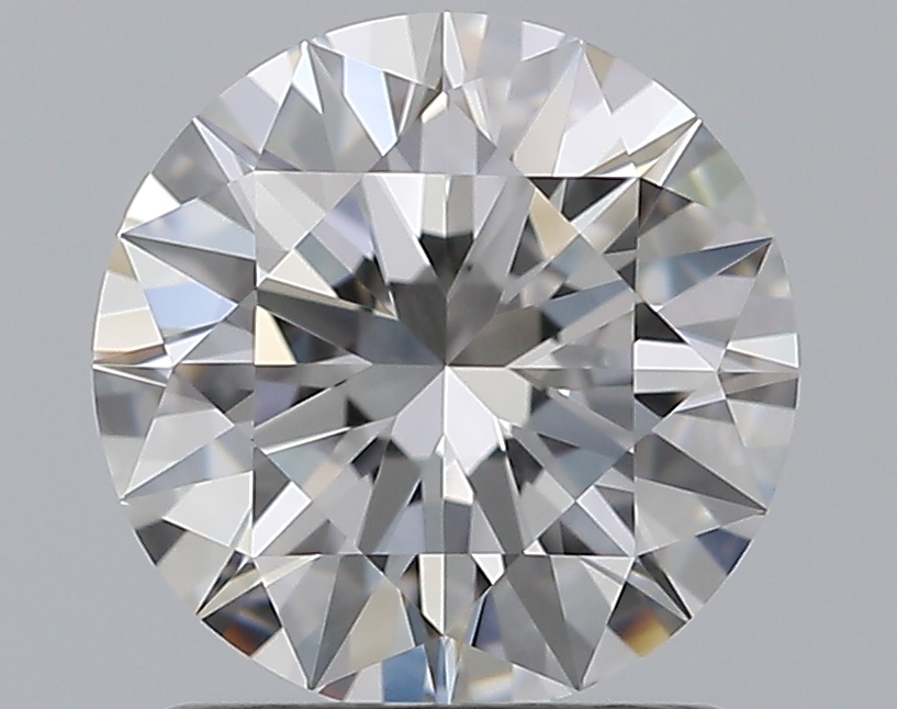 1.21 CaratF-VVS1 EX Cut Round Diamond
