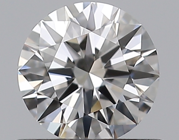0.52 CaratF-VS1 EX Cut Round Diamond