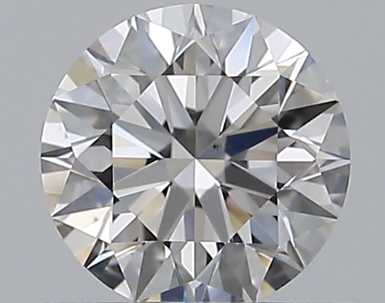 0.43 CaratF-VS2 EX Cut Round Diamond