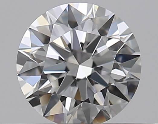 0.33 CaratF-VS1 EX Cut Round Diamond