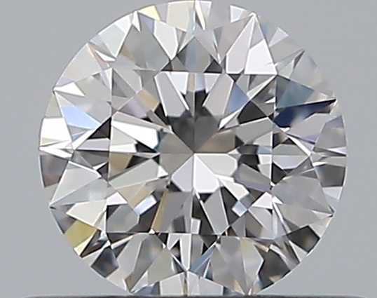 0.42 CaratE-VVS1 EX Cut Round Diamond