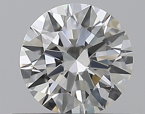 0.38 CaratH-VVS1 EX Cut Round Diamond