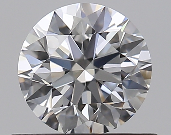 0.57 CaratD-VVS1 EX Cut Round Diamond