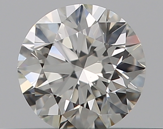 0.31 CaratJ-VS2 EX Cut Round Diamond