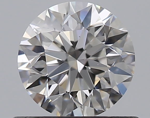 0.5 CaratF-VS2 EX Cut Round Diamond