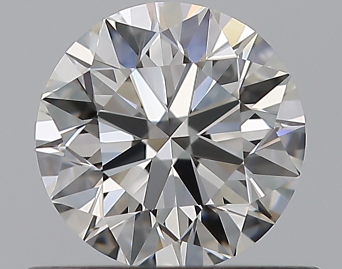 0.6 CaratH-VVS1 EX Cut Round Diamond