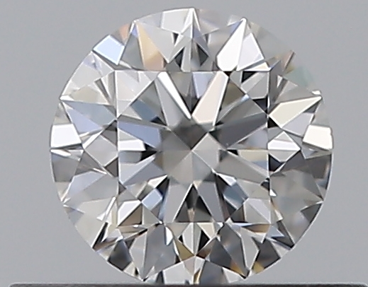 0.37 CaratE-VS1 EX Cut Round Diamond