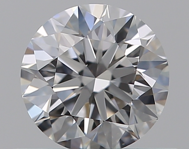0.5 CaratD-VS2 EX Cut Round Diamond
