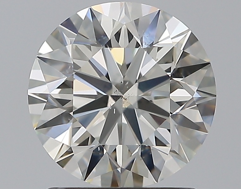 1.5 CaratJ-SI1 EX Cut Round Diamond