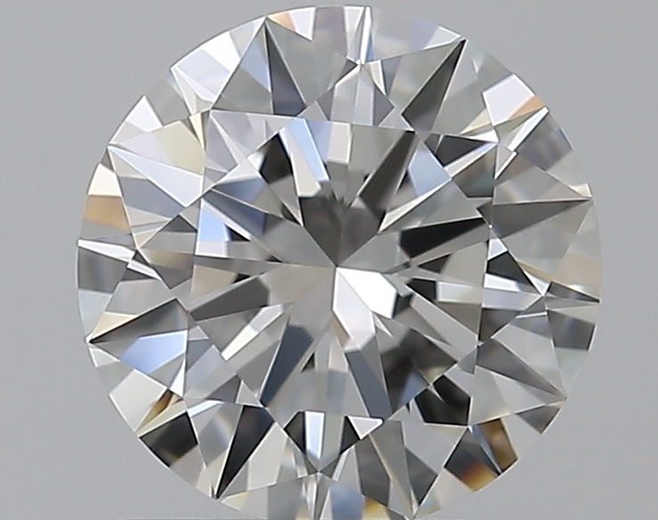 0.9 CaratH-VVS1 EX Cut Round Diamond