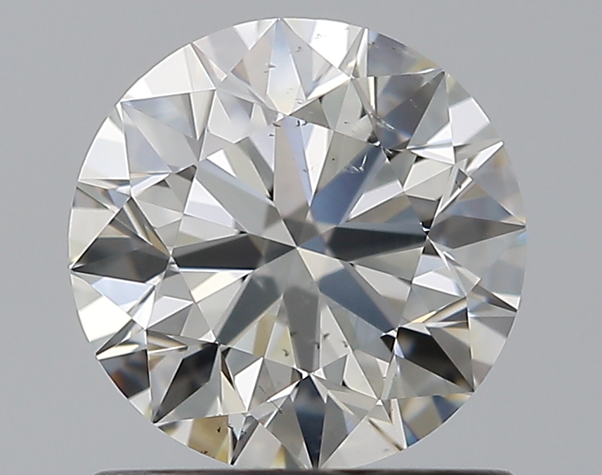 1.01 CaratJ-SI1 EX Cut Round Diamond