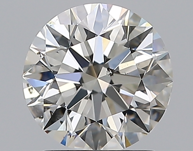 1.51 CaratI-SI1 EX Cut Round Diamond