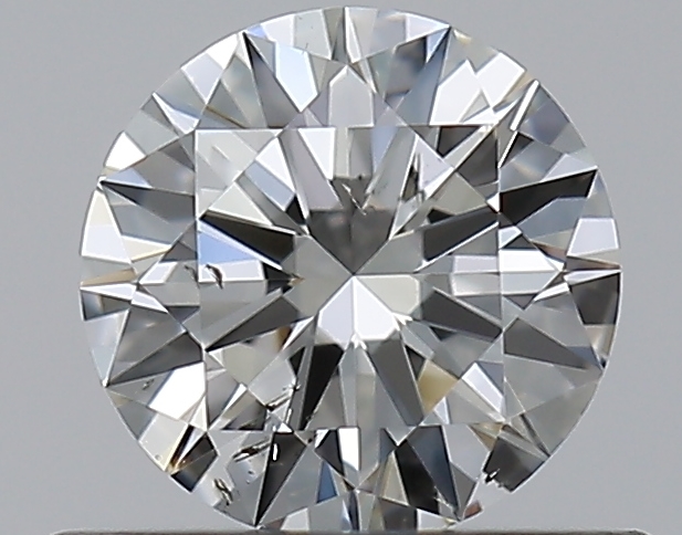 0.5 CaratI-SI2 EX Cut Round Diamond