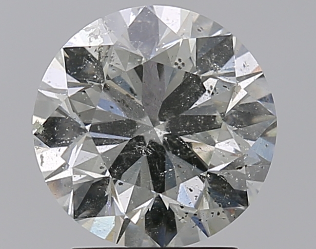 2.51 CaratF-SI2 EX Cut Round Diamond