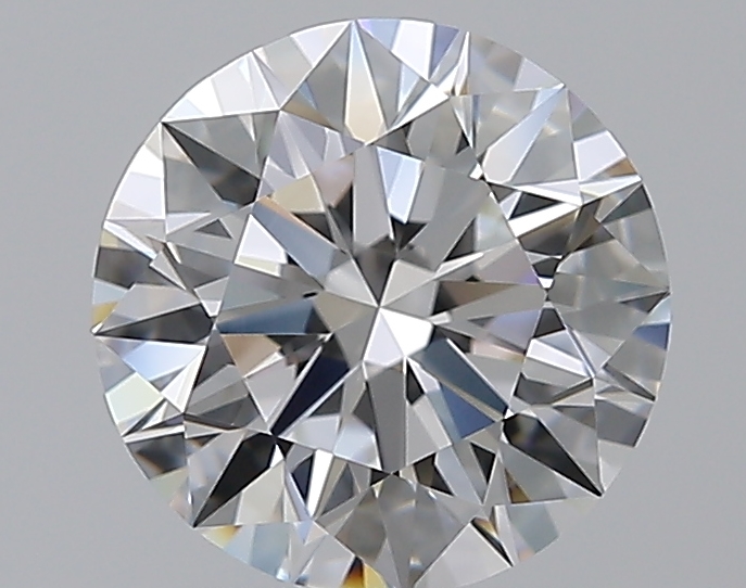 2.01 CaratE-VVS2 EX Cut Round Diamond