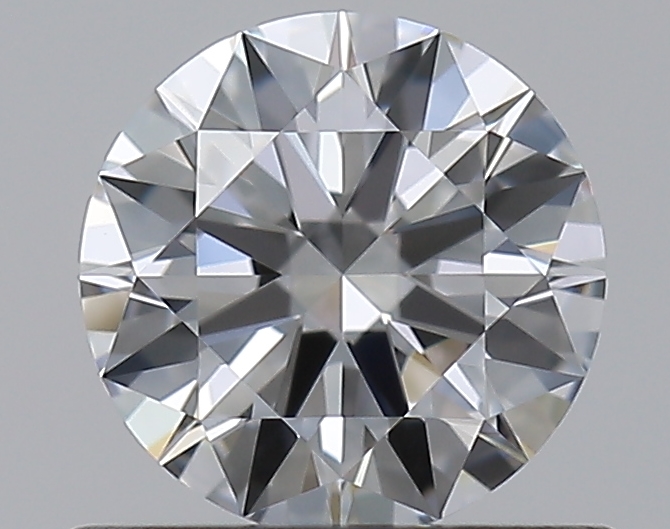 0.63 CaratD-VVS1 EX Cut Round Diamond