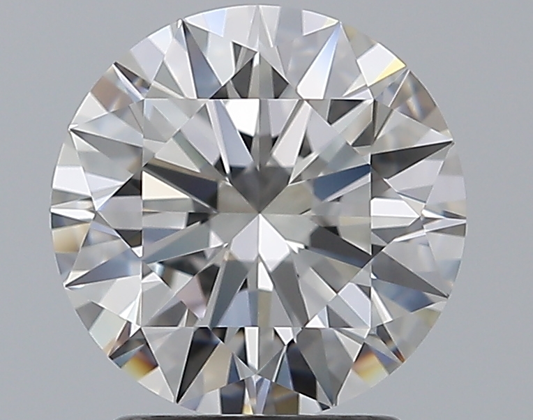 2.01 CaratG-VVS2 EX Cut Round Diamond