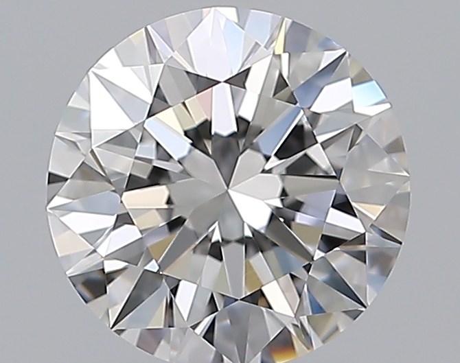2 CaratD-VVS2 EX Cut Round Diamond
