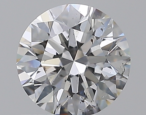 0.7 CaratE-SI2 EX Cut Round Diamond