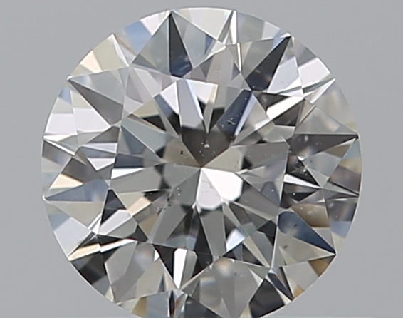 0.52 CaratI-SI1 EX Cut Round Diamond