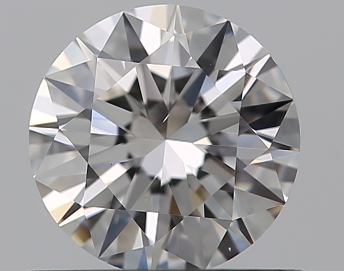 0.65 CaratF-VS2 EX Cut Round Diamond