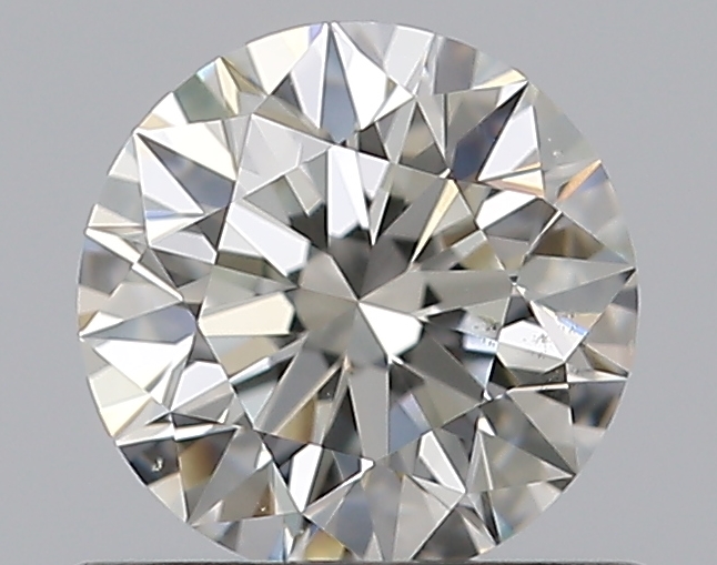 0.57 CaratH-SI1 EX Cut Round Diamond