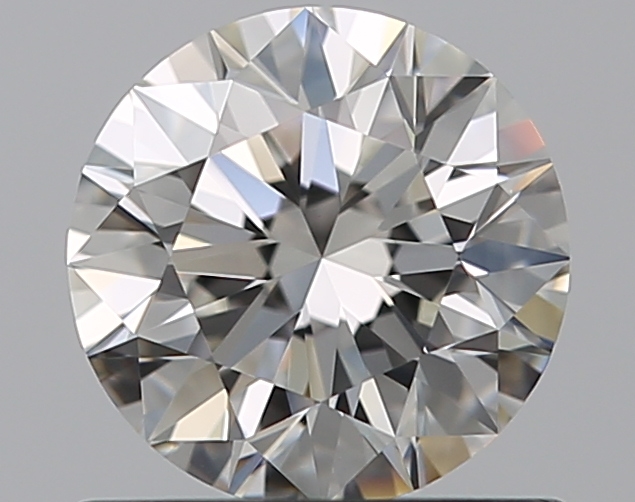 0.82 CaratH-VVS2 EX Cut Round Diamond
