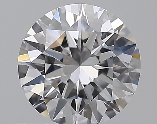 0.5 CaratD-VS2 EX Cut Round Diamond