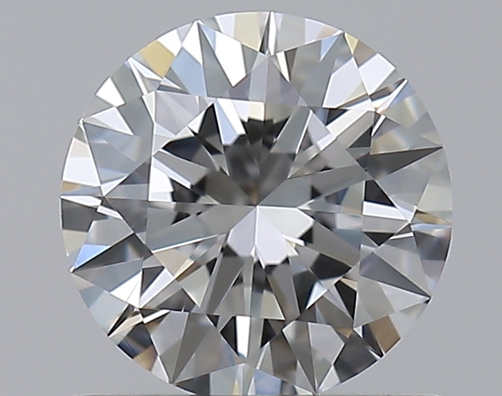 0.8 CaratF-VVS2 EX Cut Round Diamond