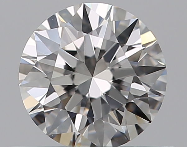 0.5 CaratF-VVS2 EX Cut Round Diamond