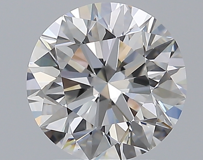 2 CaratE-VS1 EX Cut Round Diamond
