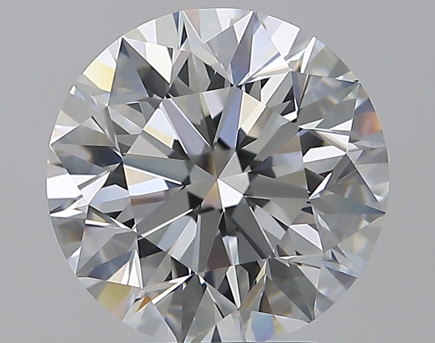 4.5 CaratD-VVS2 EX Cut Round Diamond