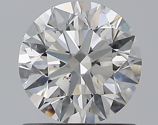 0.96 CaratG-SI2 EX Cut Round Diamond