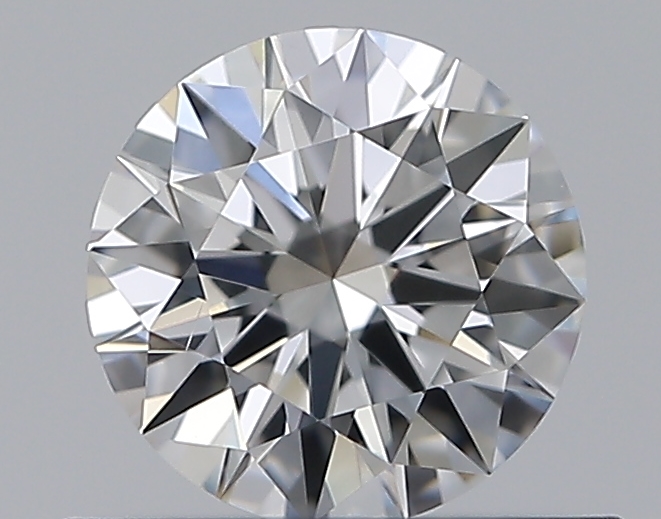 0.5 CaratE-VS2 EX Cut Round Diamond
