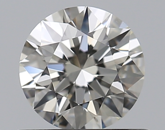 0.5 CaratJ-VS2 EX Cut Round Diamond