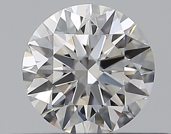 0.35 CaratF-SI1 EX Cut Round Diamond