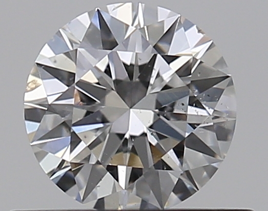 0.46 CaratF-SI2 EX Cut Round Diamond