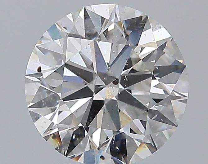 1.71 CaratF-SI2 EX Cut Round Diamond