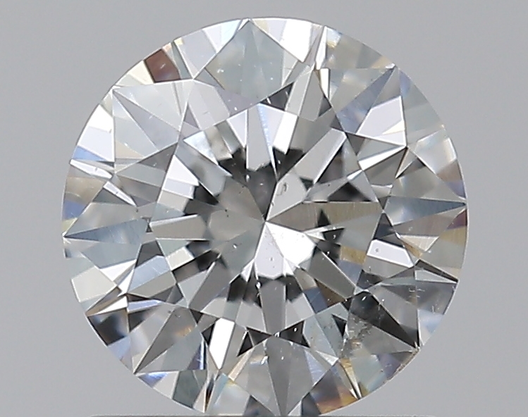 0.9 CaratF-SI2 EX Cut Round Diamond